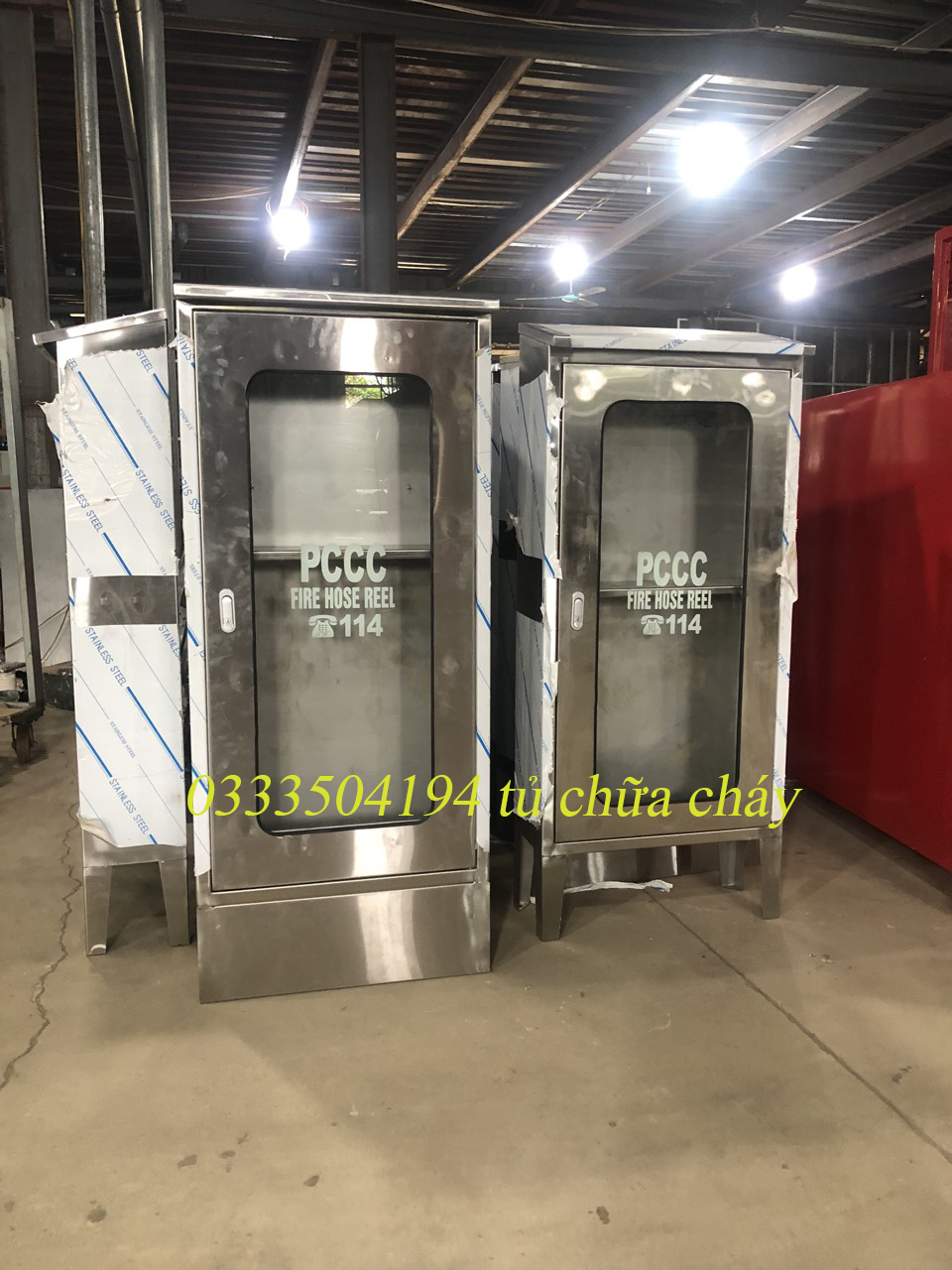 tủ PCCC inox 304