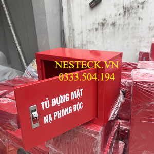 Tủ đựng mặt nạ phòng độc kích thước 400x300x200mm