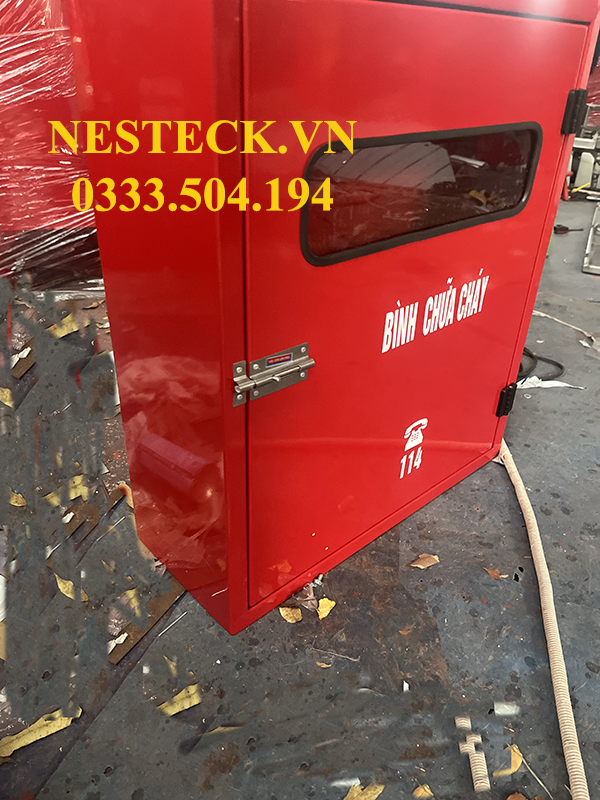 Tủ Đựng Bình Chữa Cháy 700x500x250x1.0mm